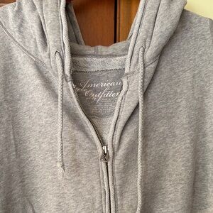 American Eagle Outfitters Heather Gray Hoodie